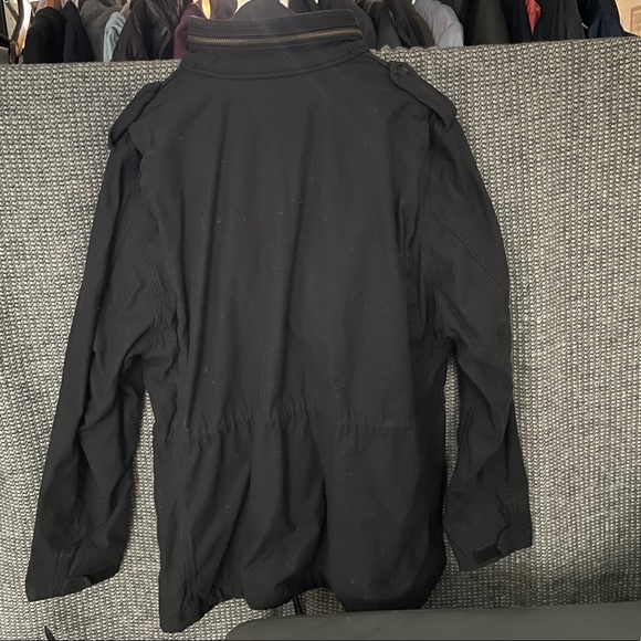 SOLD. HP! Alpha Industries Navy Defender Field Coat with Hood, XL, Brand-new! - Picture 14 of 16